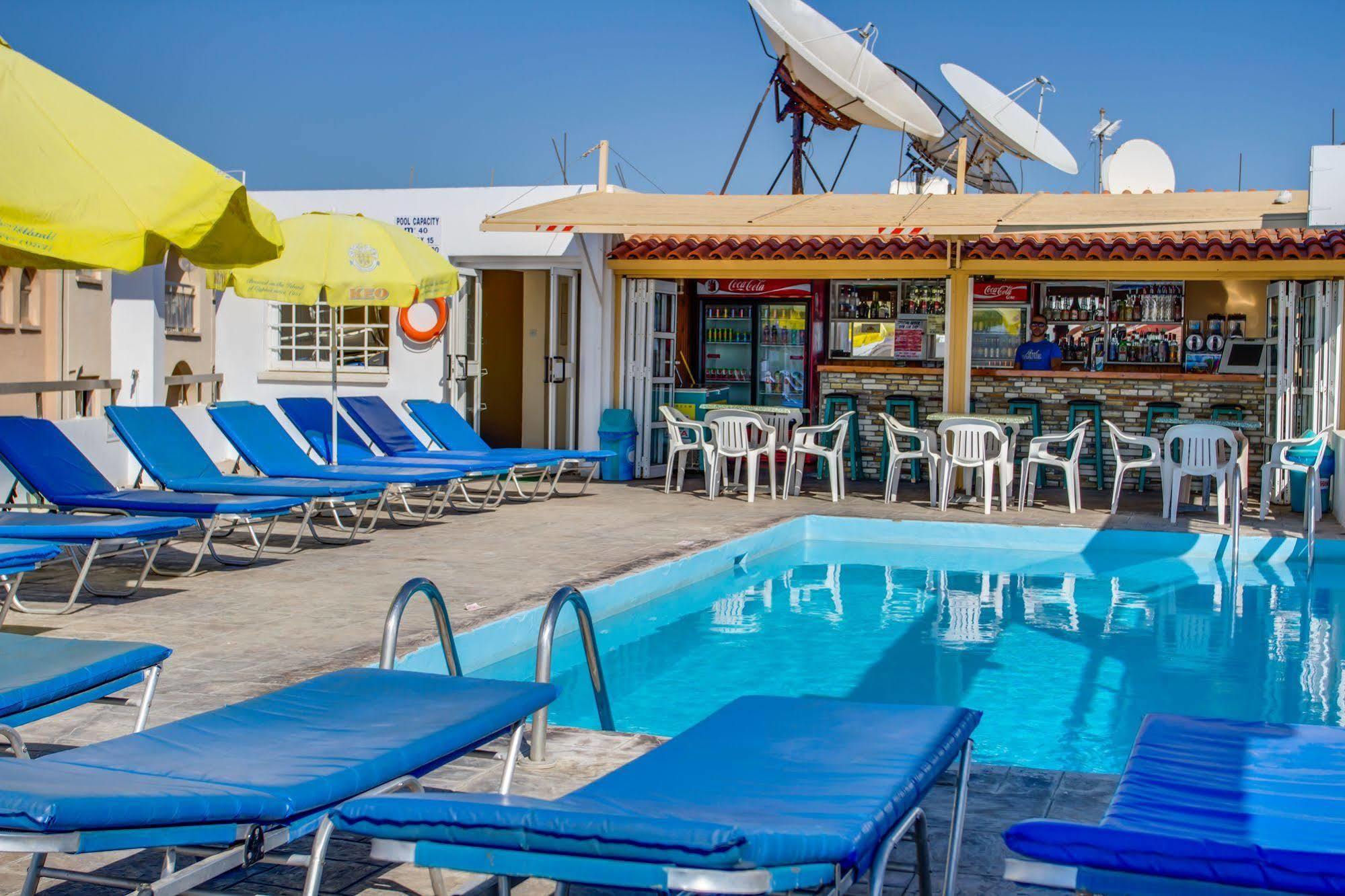 Paul Marie Hotel Apartments Agia Napa Exterior foto